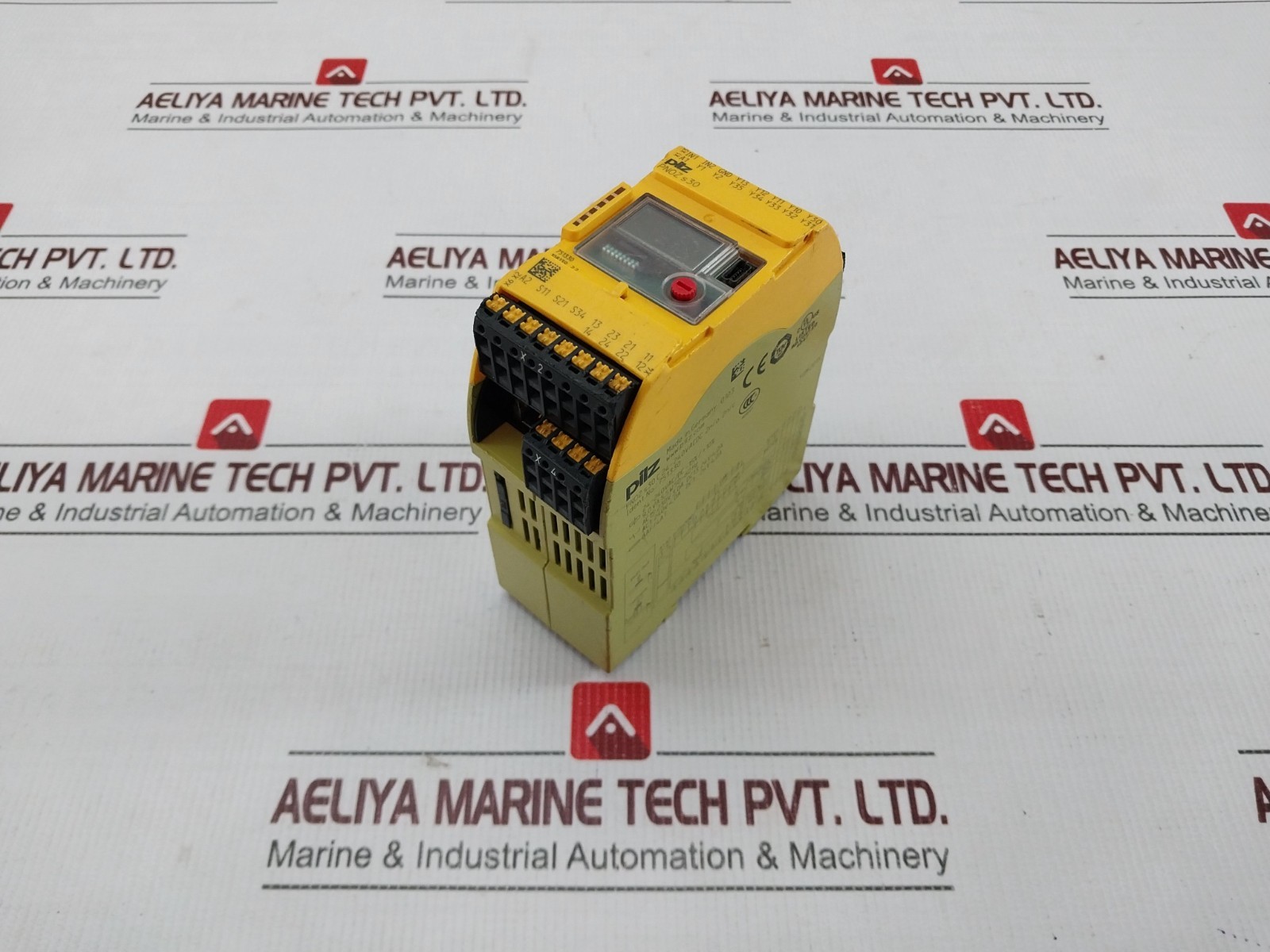 MUSHROOM PNOZ S30 C 24-240VACDC 2N/O 2N/C Safety Relay 24-240VAC/DC 9.0VA 5.5W