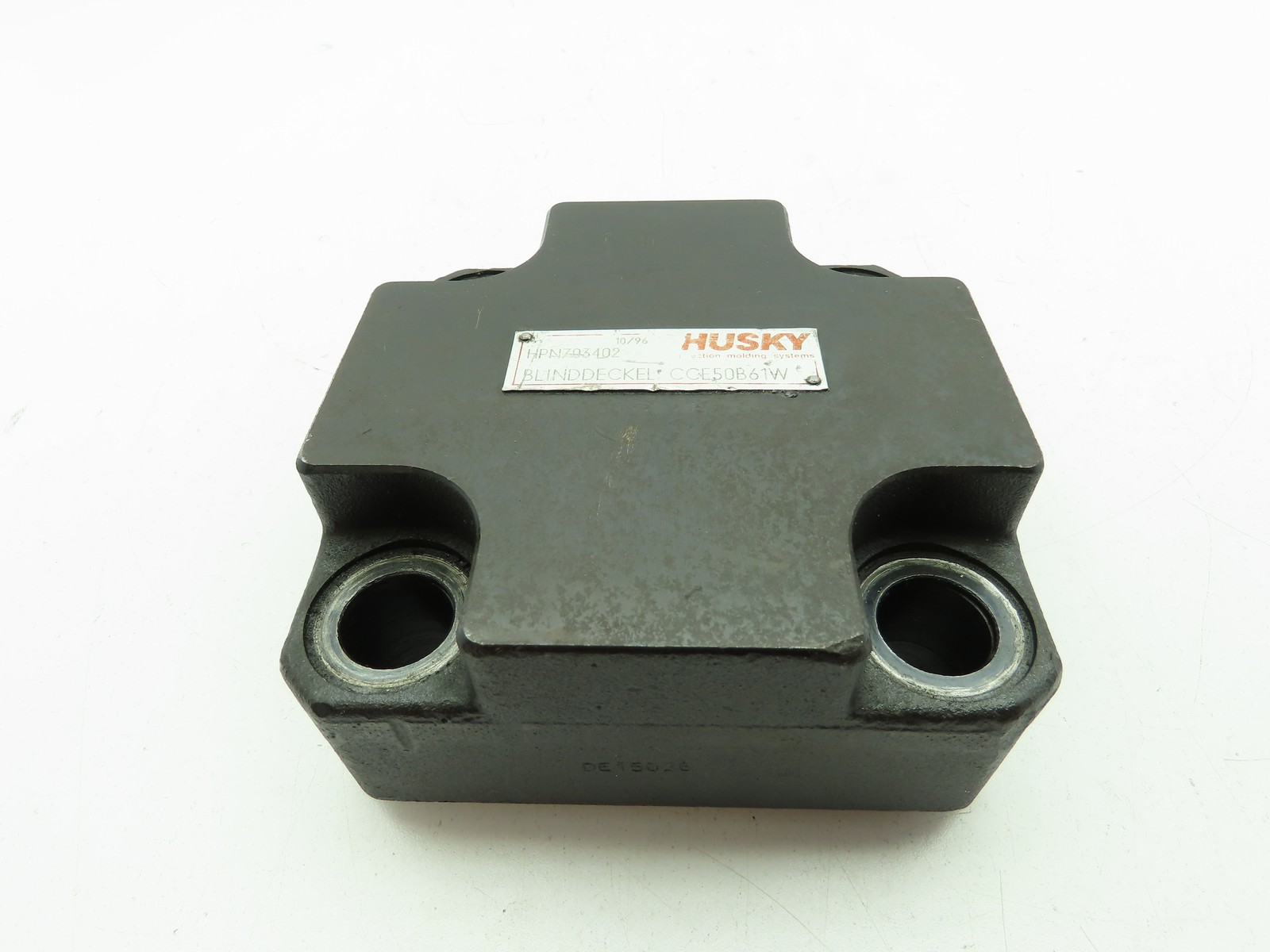 Husky CCE50B61W Hydraulic Cartridge Valve Cover Block CCE Sz 50