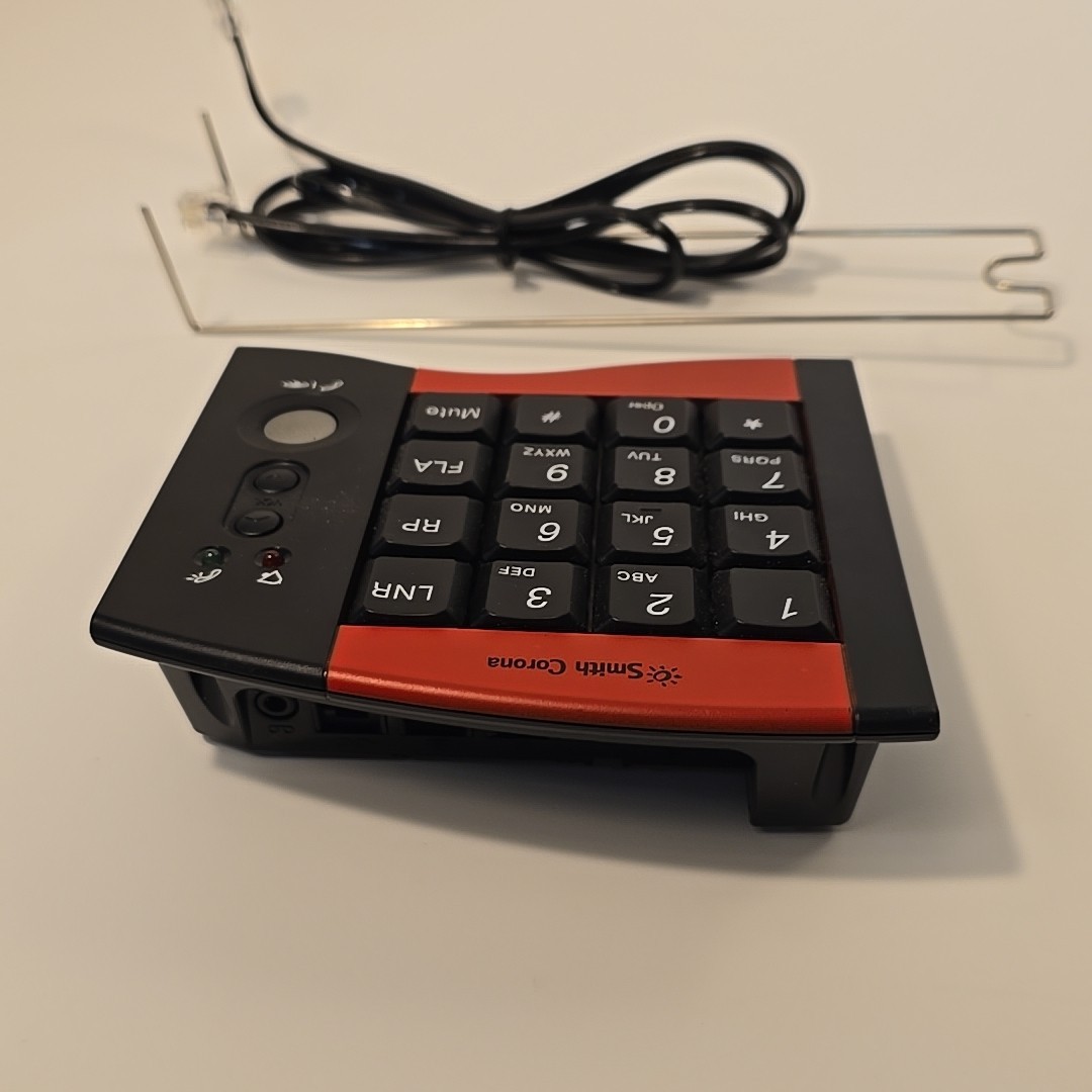 Smith Corona HP100 Headset Phone Dial Pad for Work From Home Office W Hanger