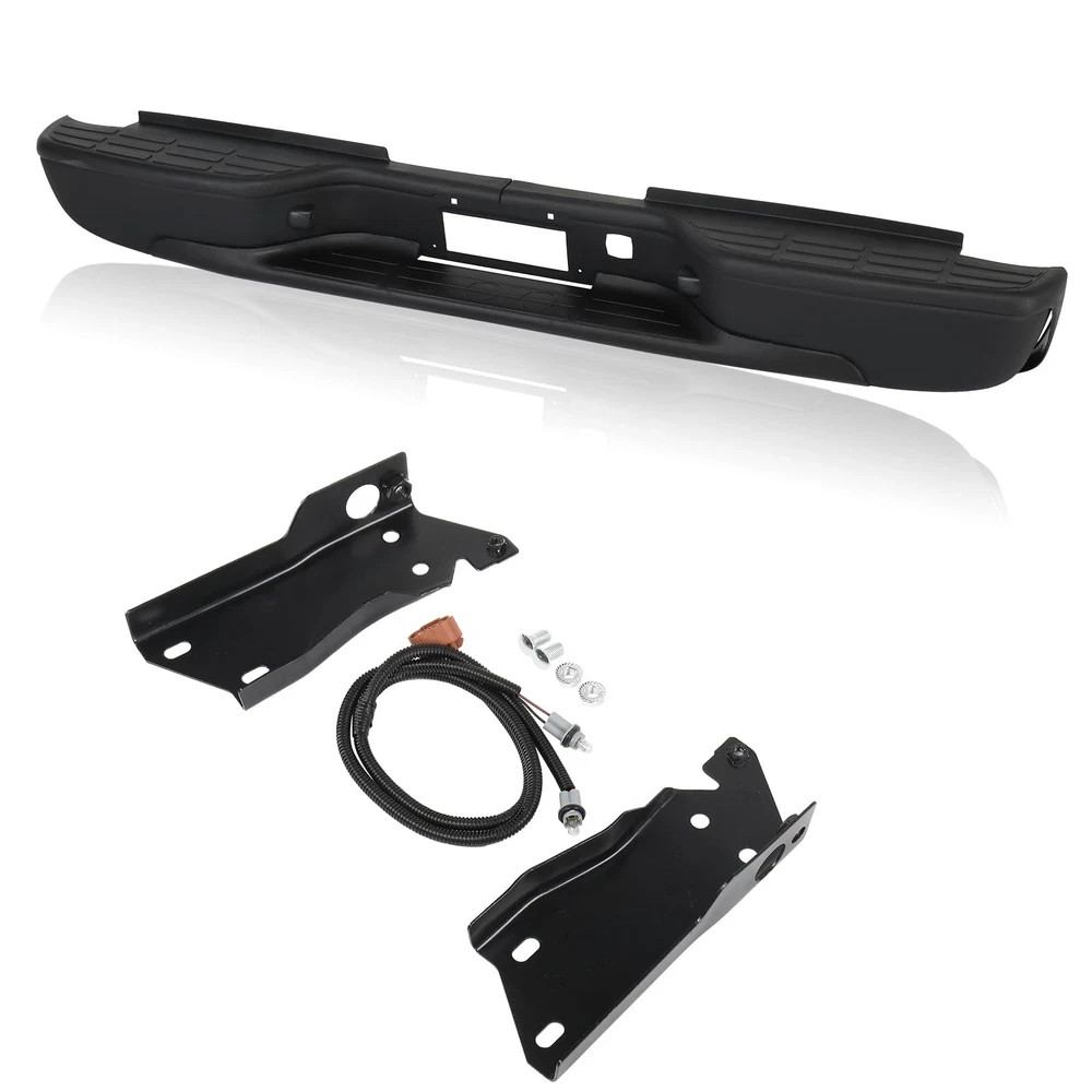 BriSunshine Steel Rear Step Bumper Assembly GM1103141 For 2001-06 GMC Chevy