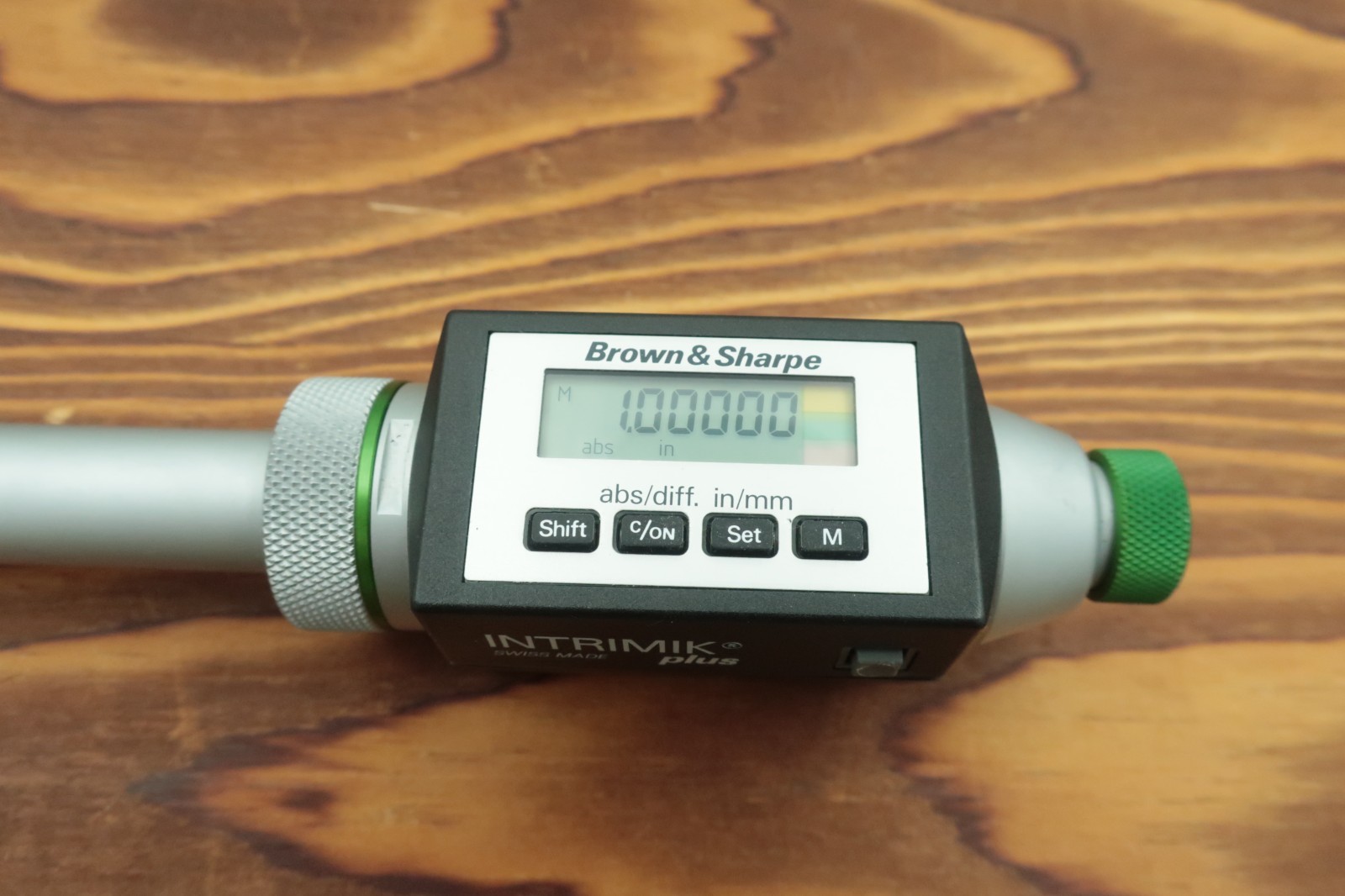 Brown & Sharpe 599-290-120 Intrimik Plus Digital Bore Gage 1.000-1.200″ Swiss