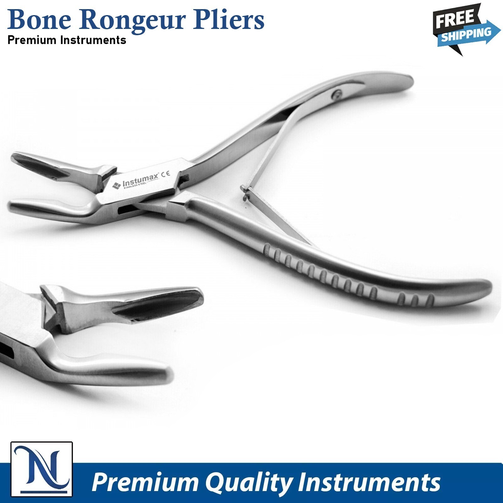 Micro Friedmann Bone Rongeur Plier Alveolar Bone Tissue CutSurgical Forceps 6»