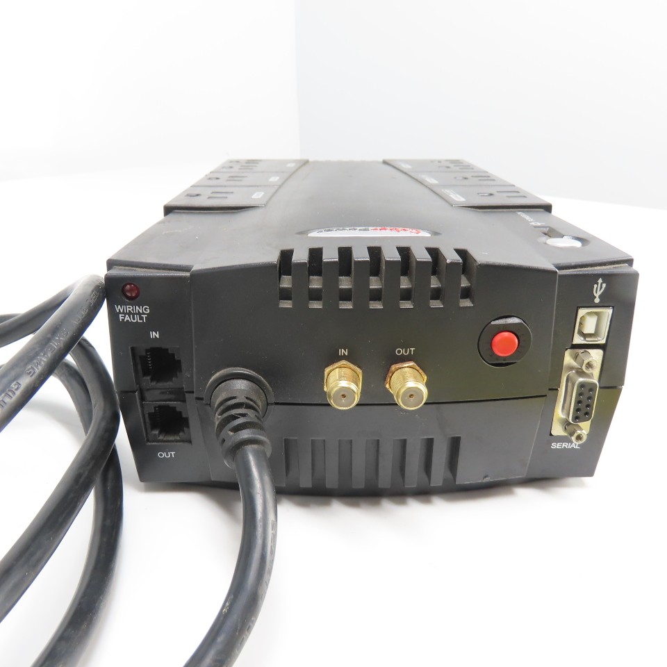 Cyber Power 800AVR Uninterruptible Power Supply Battery Backup
