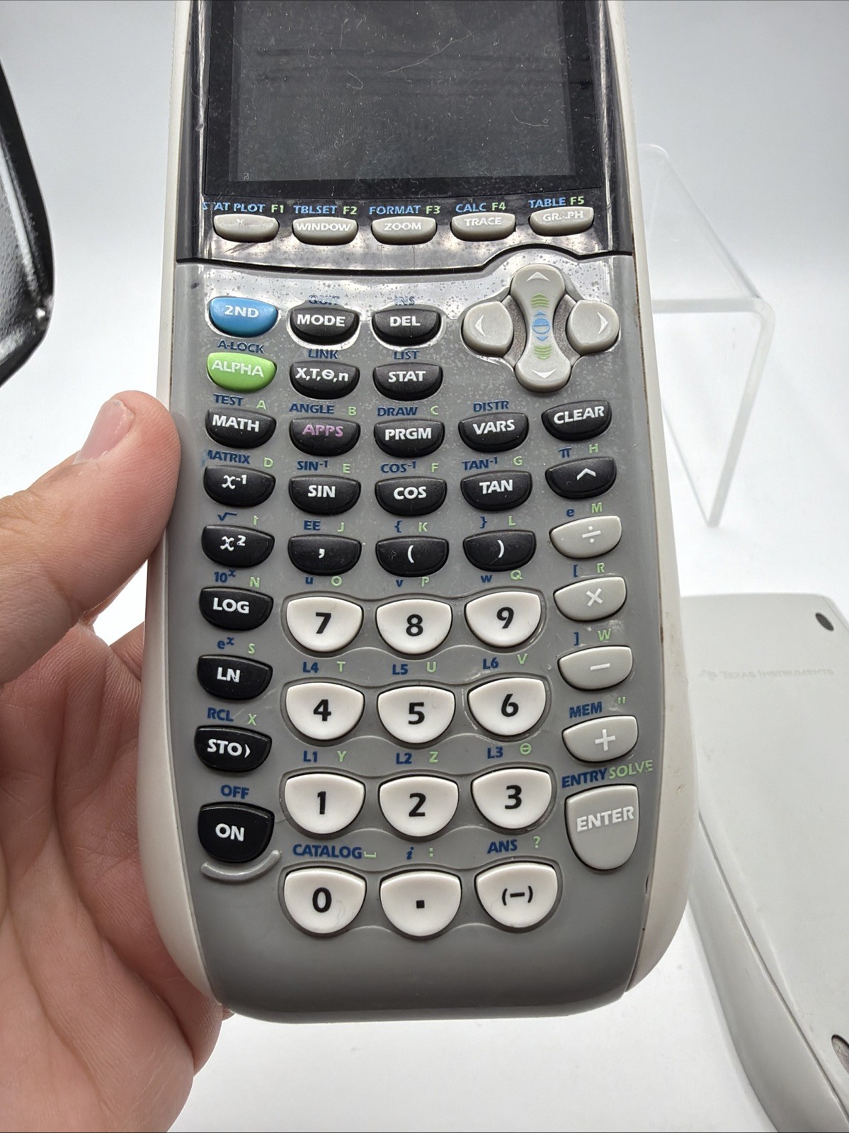 TI-84 Plus C Silver Edition Graphing Calculator Read Description