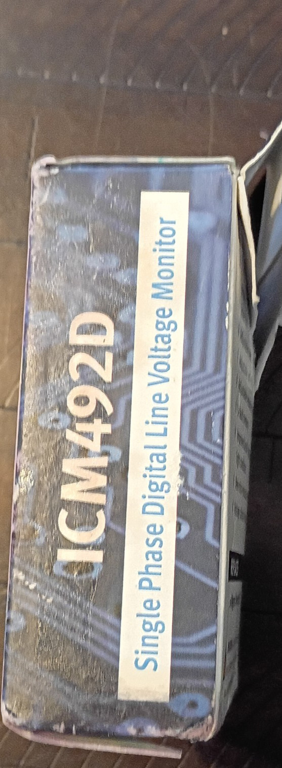ICM 492D Single Phase Digital Line Voltage Motor Monitor 80-300 VAC-Made in USA