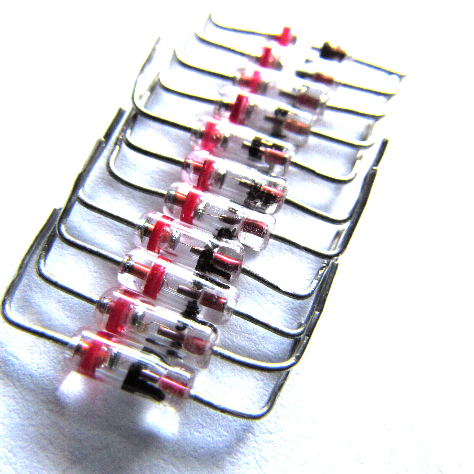 1N34 Transitron Germanium GOLD BONDED Diodes Typical 0.235 to .250V Breakdown 10