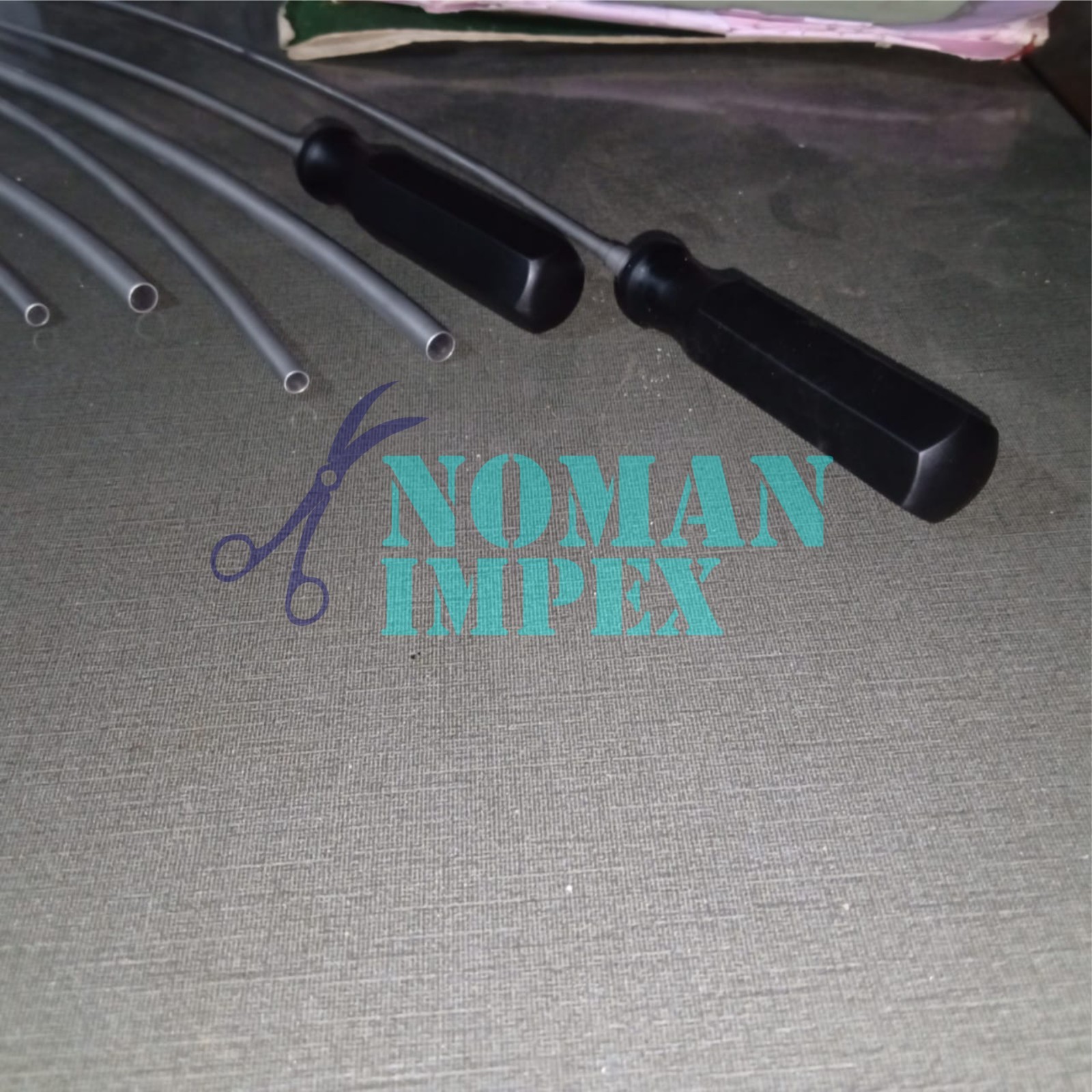 High Quality 6 and 8mm Kit 50cm/65cm Slight Curve Sheaths Vascular Tunneler