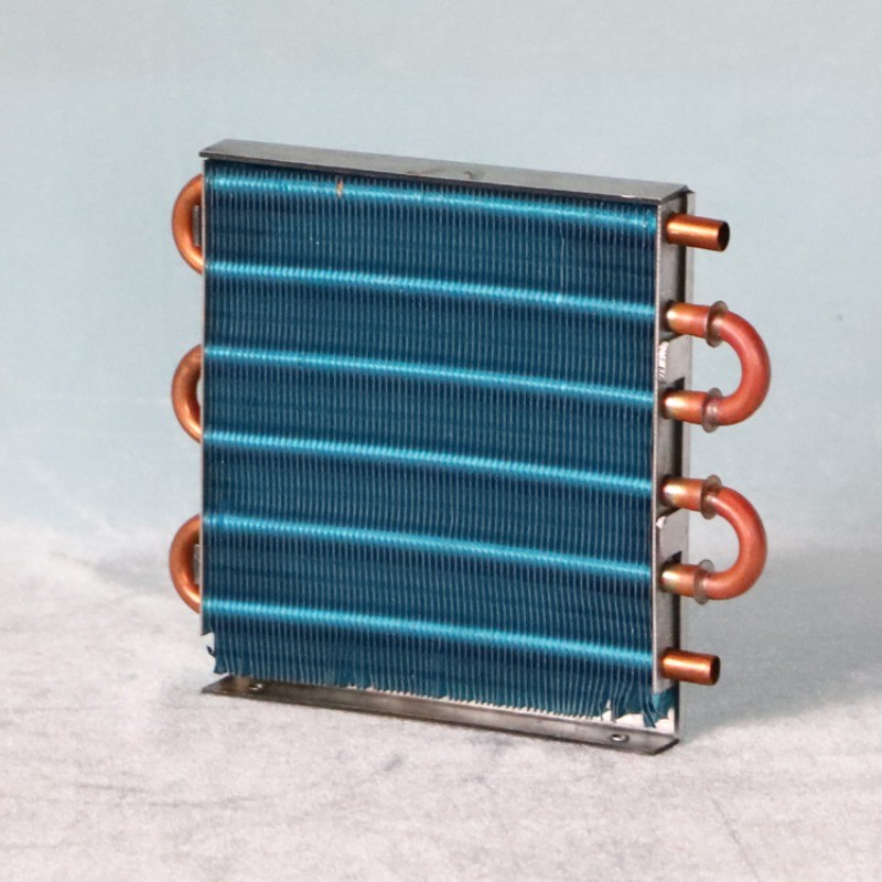 Small Condenser Radiator Aluminum Fin Copper Tube Evaporator for Industrial