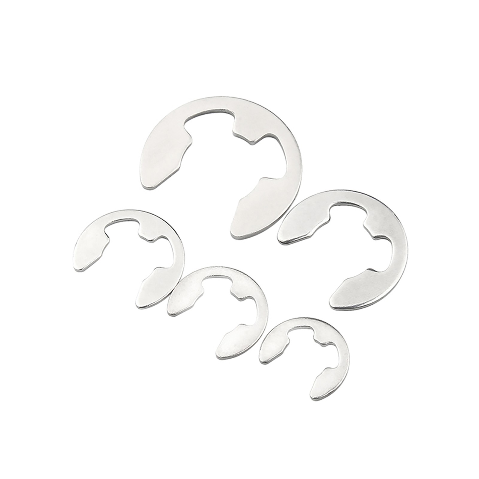 Stainless Steel E-Clips External Retaining Washers C-Clip 1.2mm – 15mm DIN 6799