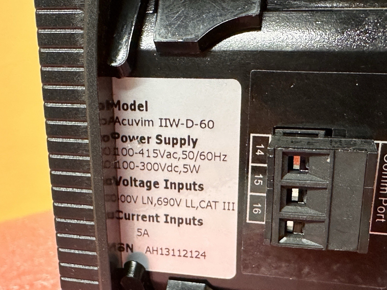 ACCUENERGY Acuvim II Multifunction Power Meter IIW-D-60 Plus AXMIO1-1 & AXM-NET