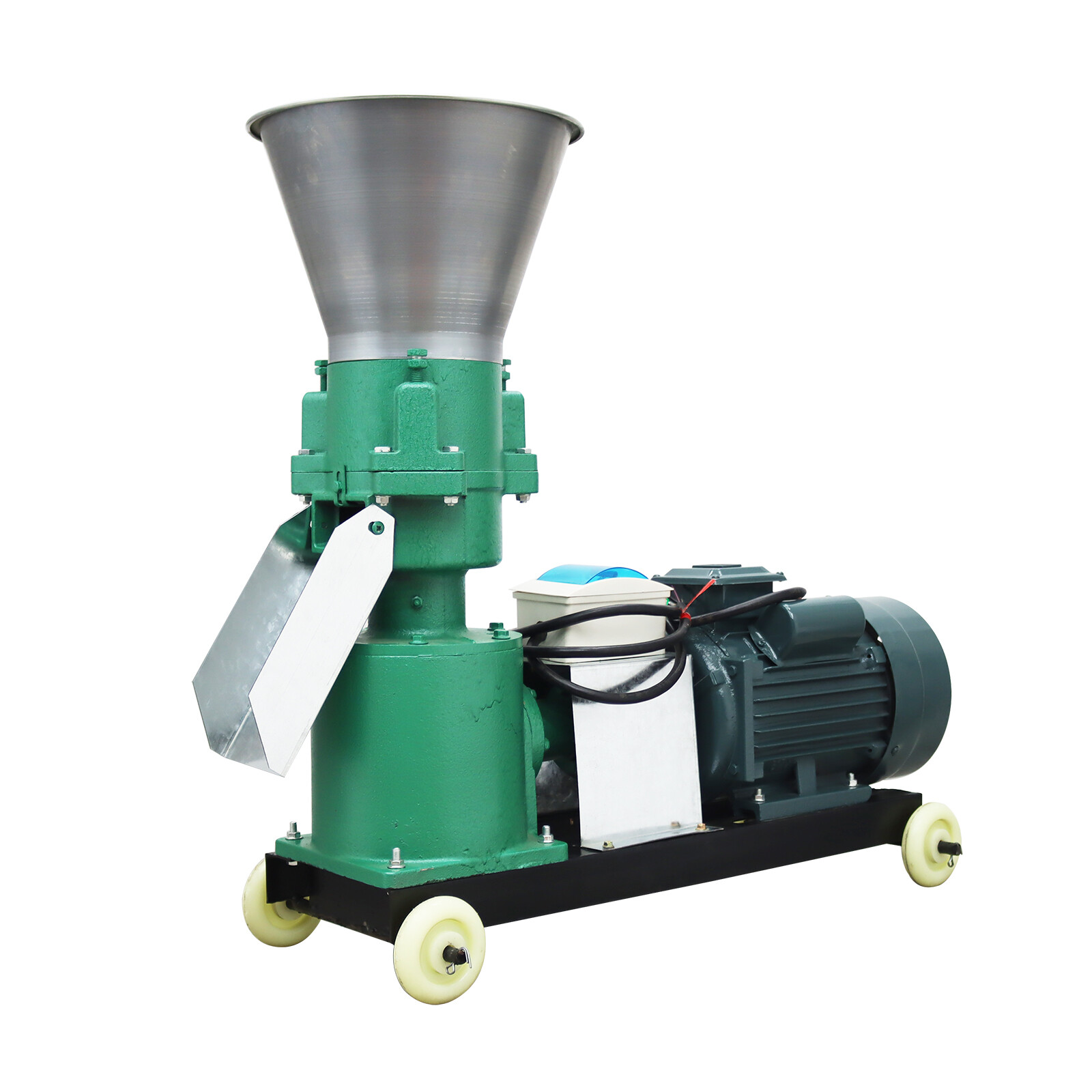 Feed Pellet Mill Machine Duck Sheep Feed Granulator 220V 200KG/H 10mm&5mm Plates