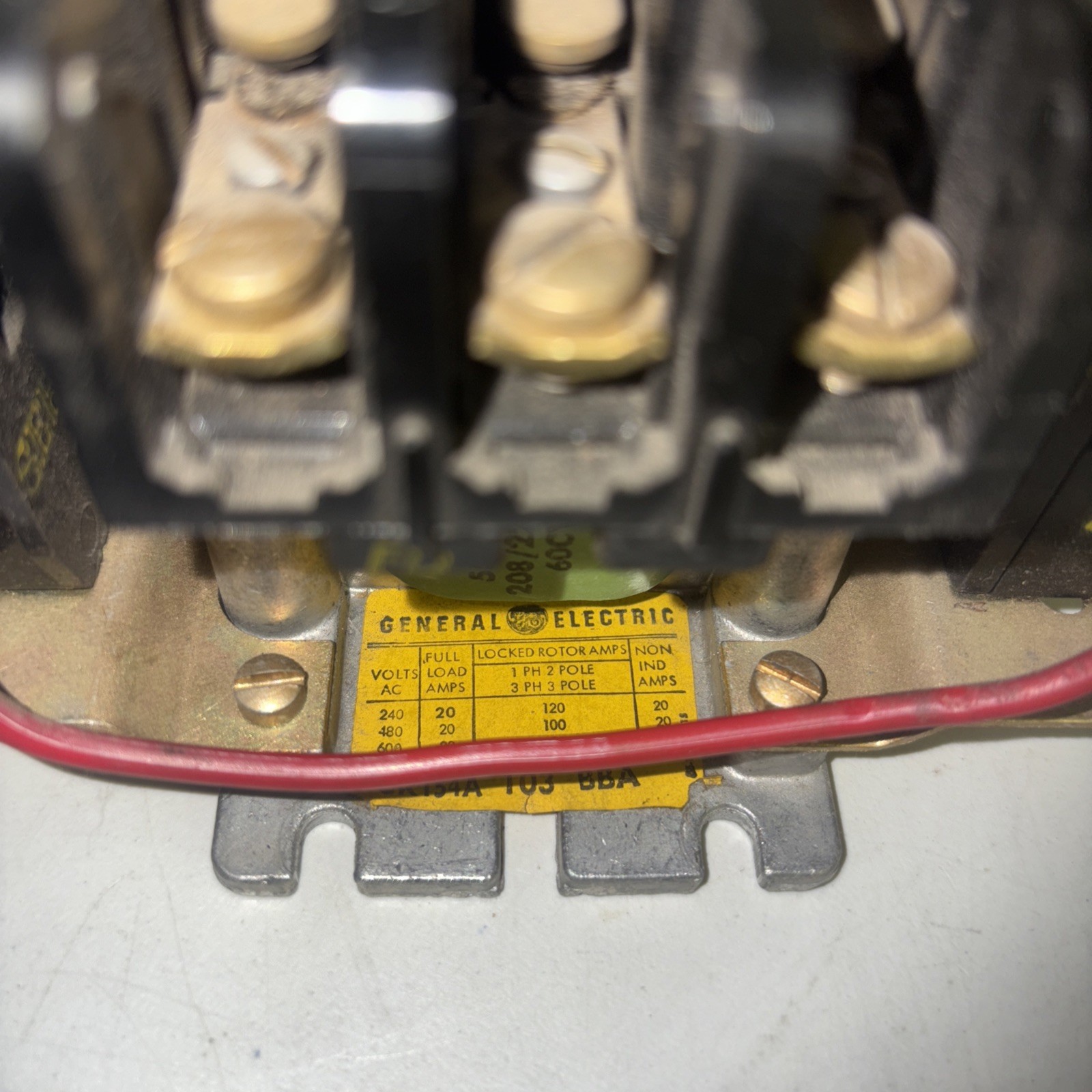 general eletric cr154a 103 bba