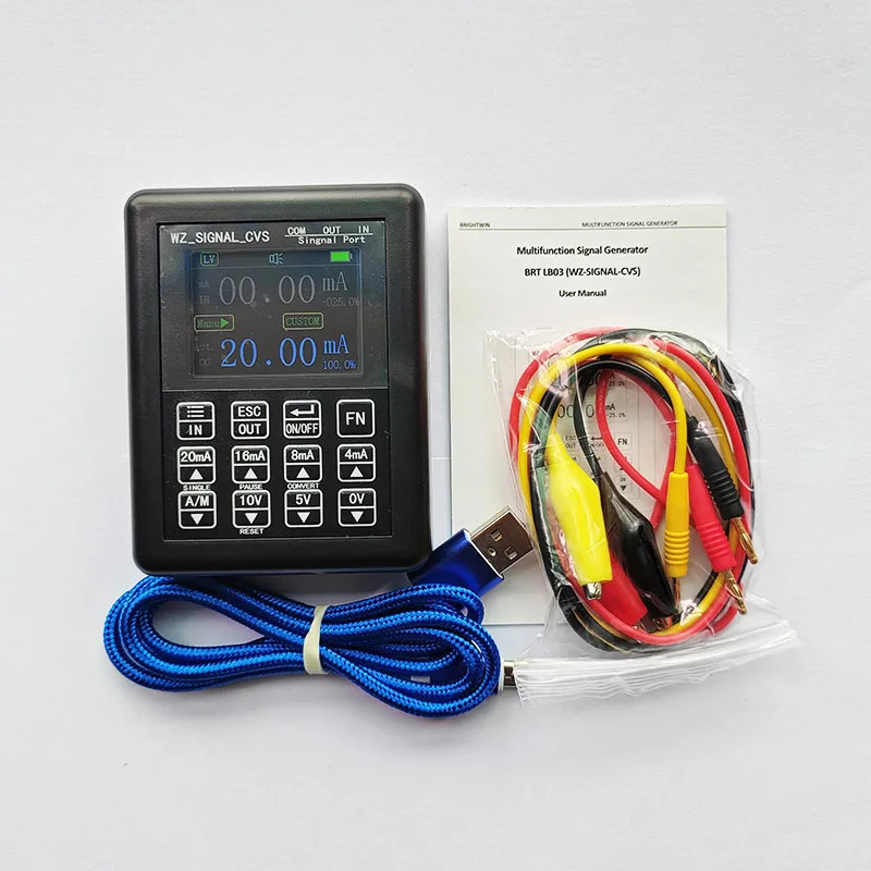 0-20mA 4-20mA 0-10V 24V Signal Generator Current Voltage Signal Measuring Meter