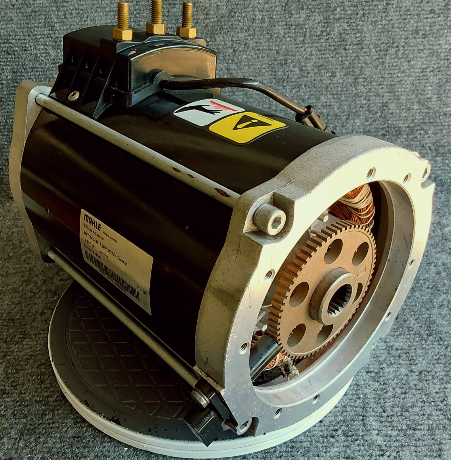 E-Z-GO 3 Phase AC Motor 72V AC Electric Motor 2016-2025 Models OEM # 615557 NEW