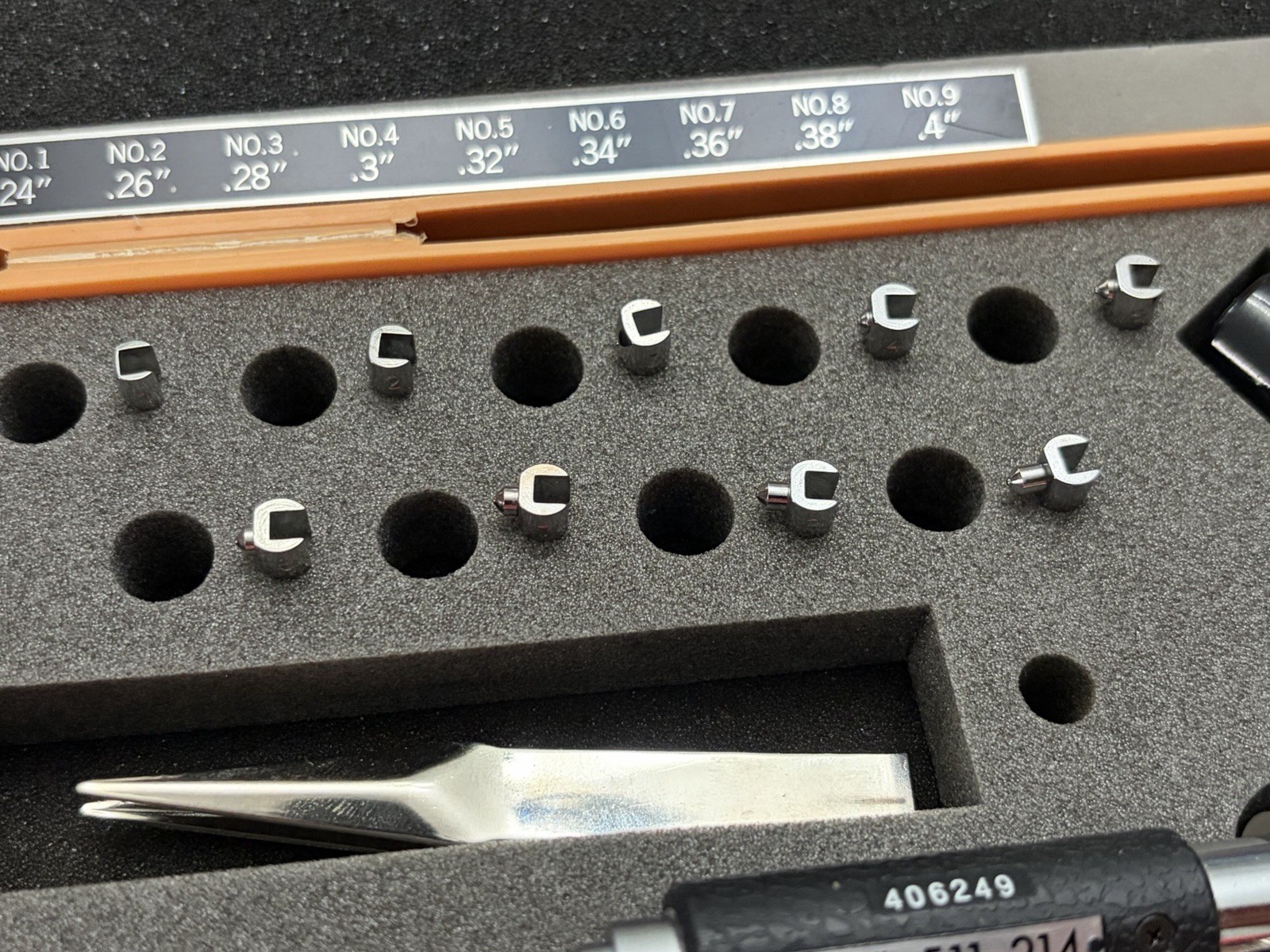 Mitutoyo Dial Bore Gage .24”-.4” Capacity Complete Set #511-214 Used!!!’