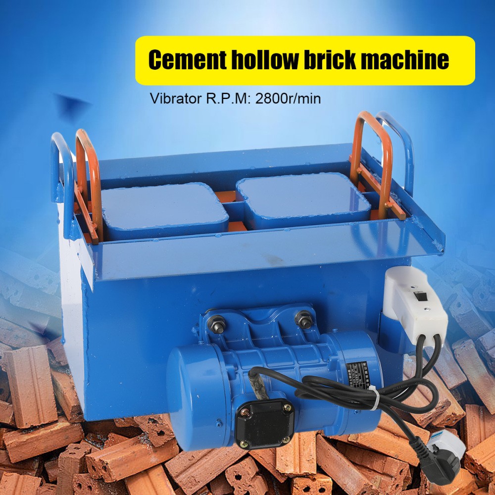 3KN Cement Block making machine 110V Portable Small Paving Block Making Machine