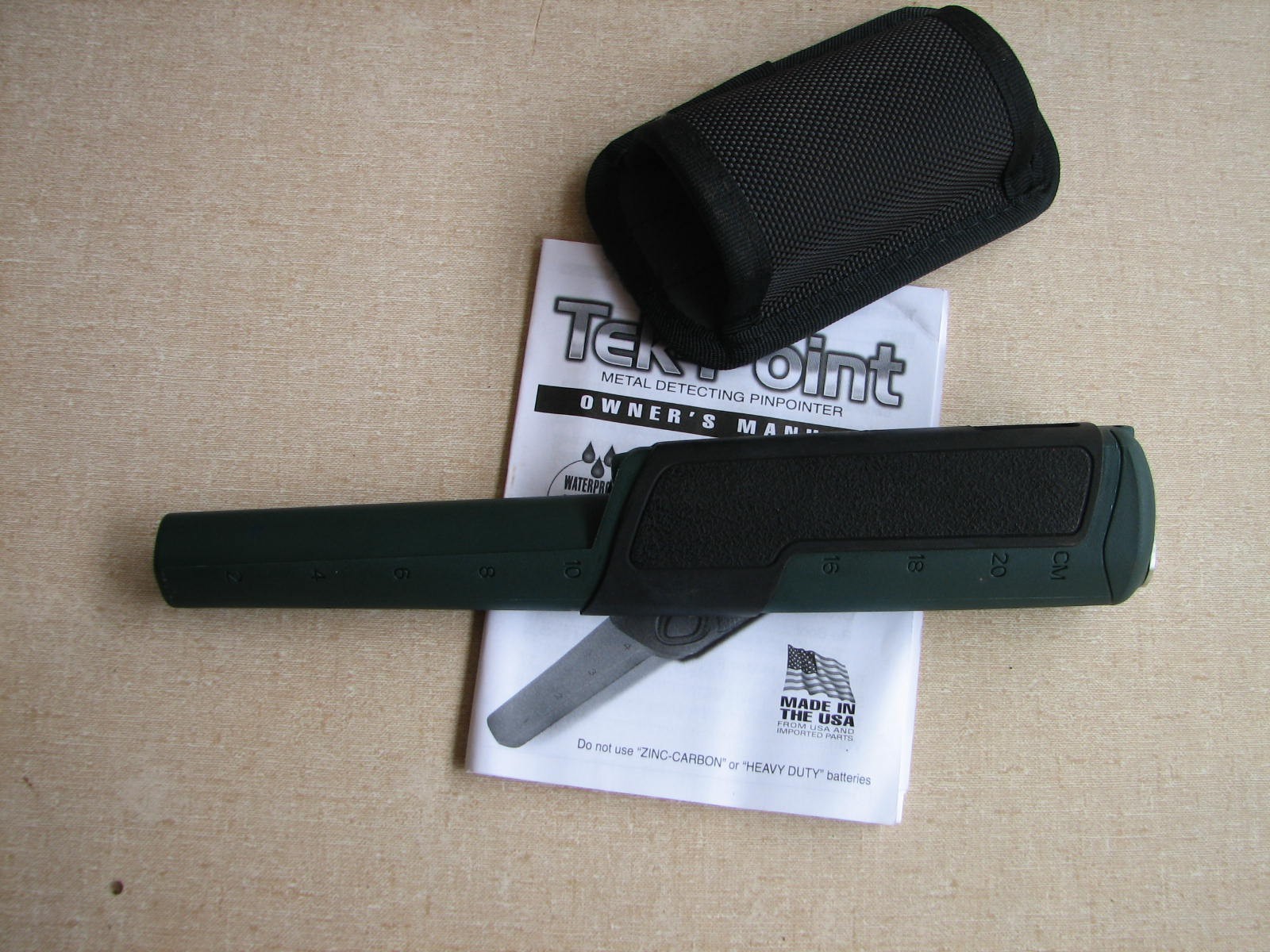 Teknetics TEK-POINT Waterproof Metal Detector Pinpointer Probe