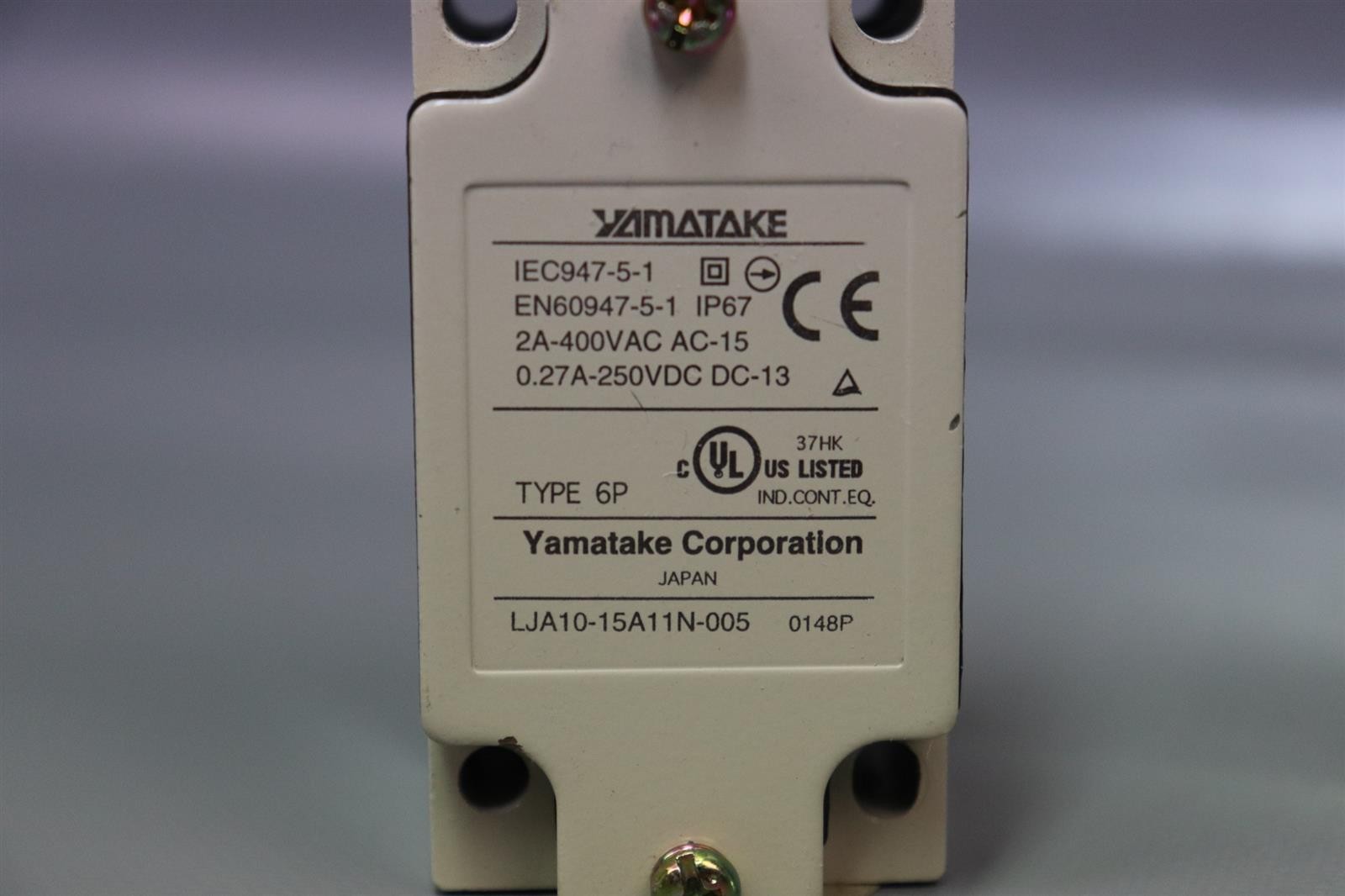 Yamatake LJA10-15A11N-005 Limit Switch Type 6P IP67 0148P LJA1015A11N005 Unused