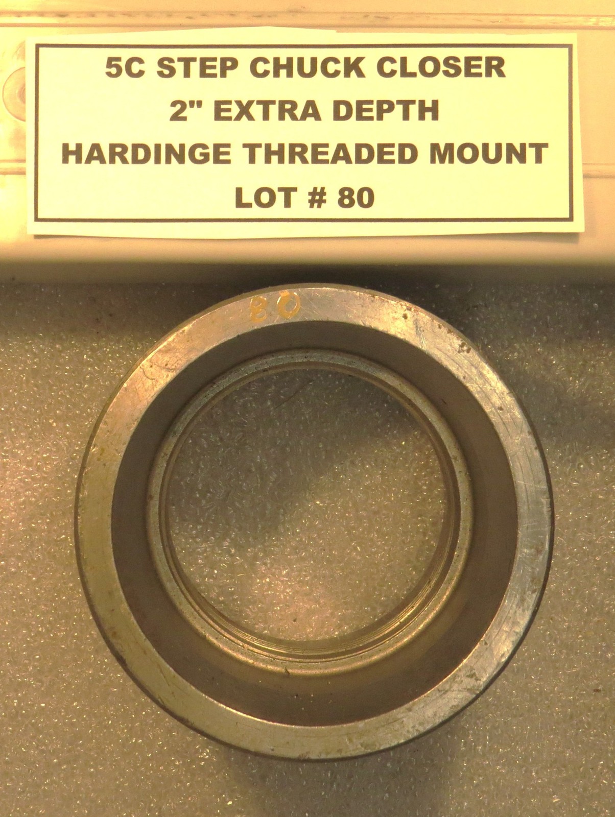 HARDINGE 5C STEP CHUCK COLLET CLOSERS – 15% DISCOUNT FOR 3 OR MORE