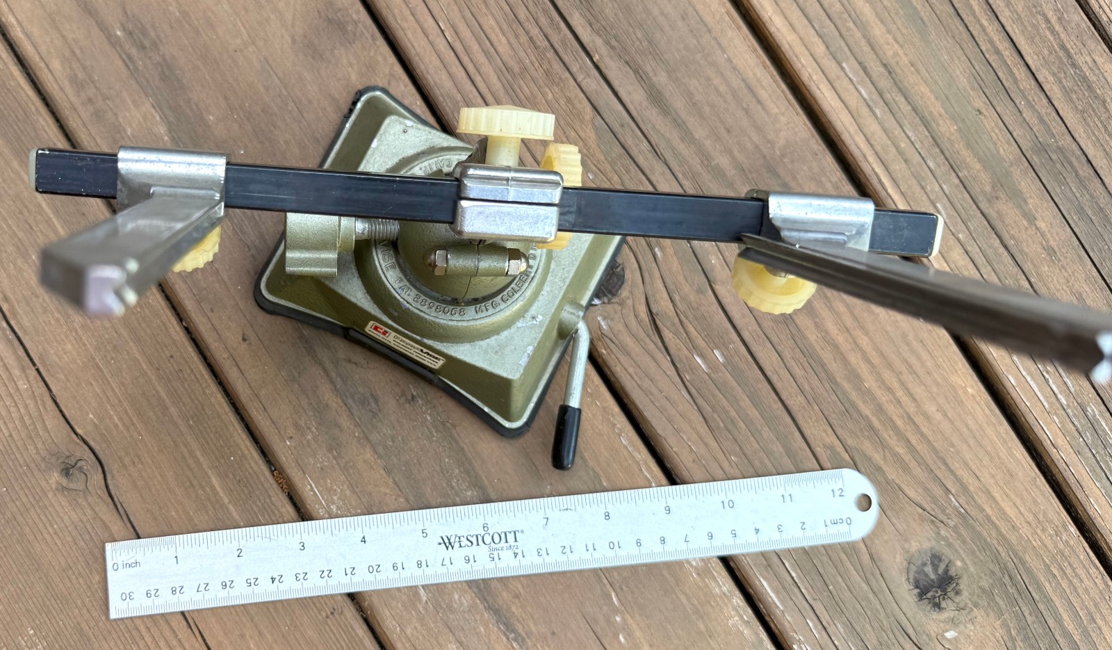 Vintage PanaVise 301 Vise w 381 Vacuum Base 315 Circuit Board USA Multi Angle