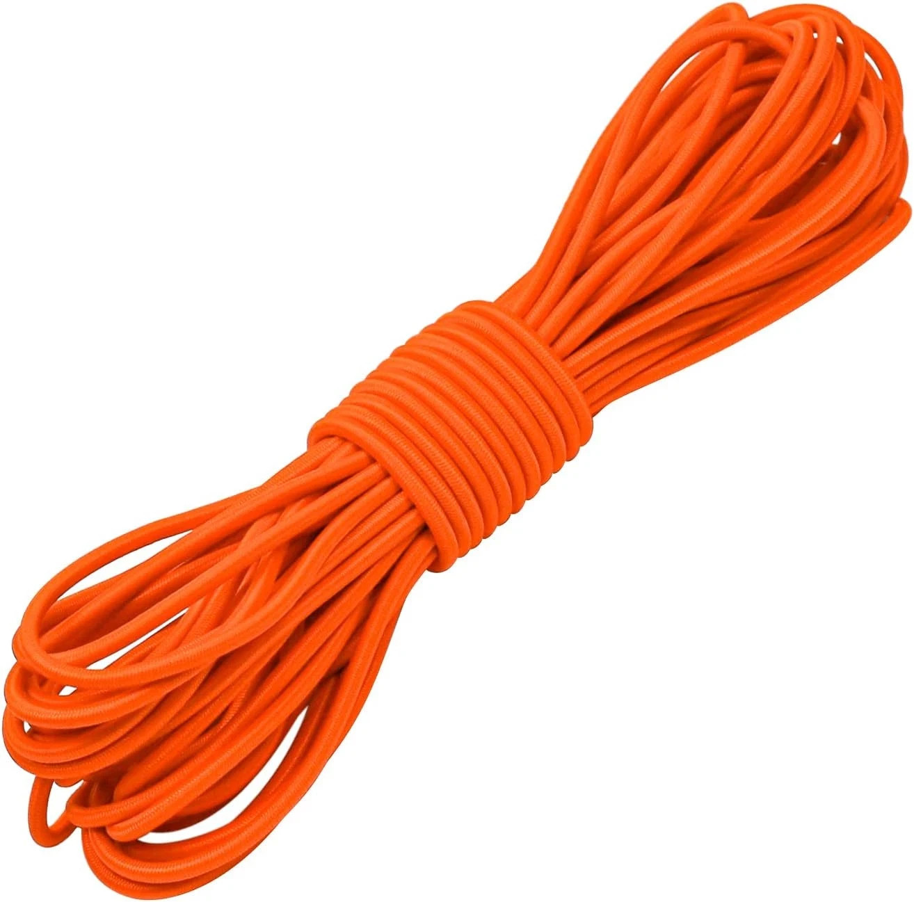 1/8″ Bungee Shock Cords with Hooks,65 Feet Elastic Nylon Cords Kayak Stretch Str