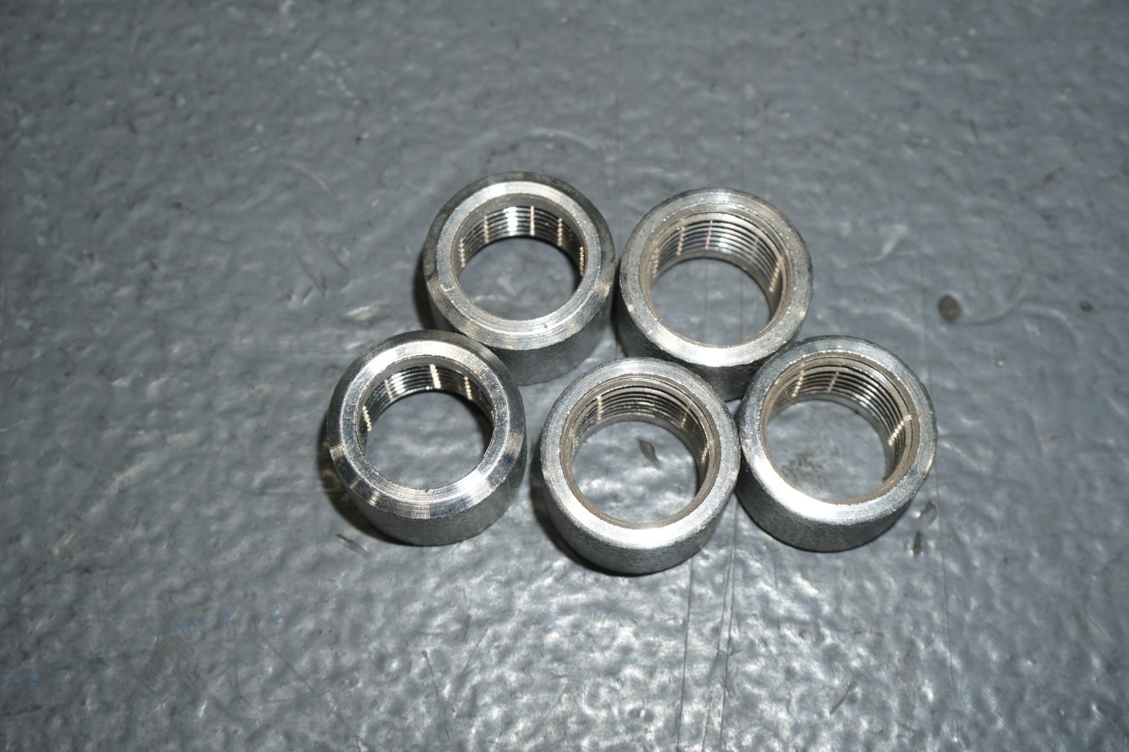 SSI Merit 10700 3/8″ Half Coupling, Threaded, 150# 304SS, Free Shipping, 5 Pack