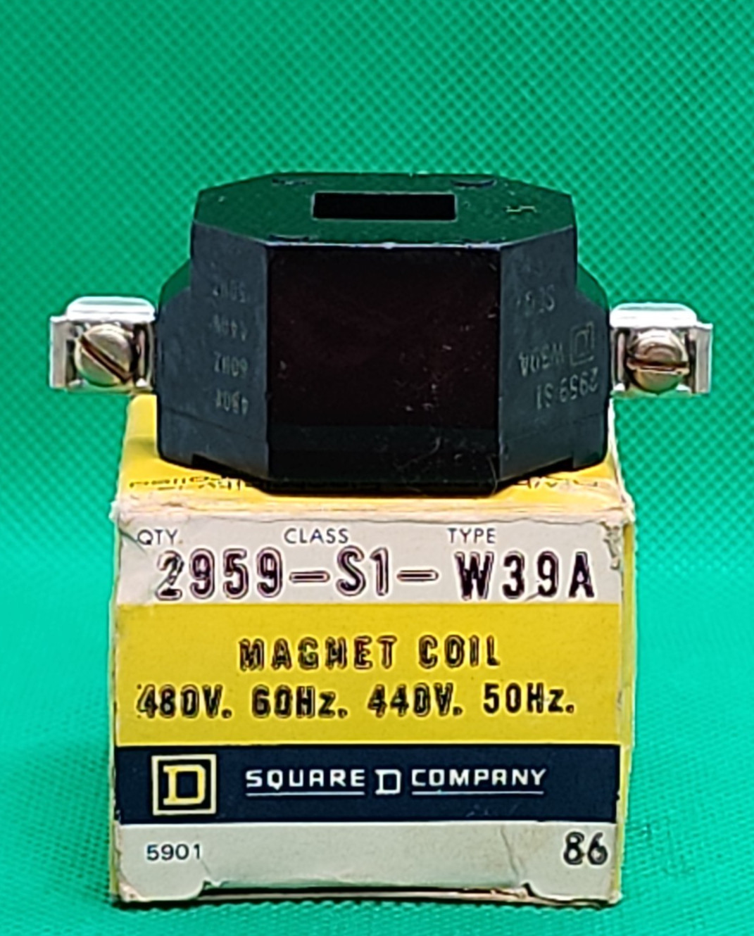SQUARE D L2959-S1 W39A HEAVY-DUTY MAGNETIC REPLACEMENT COIL [MC3 2-3]