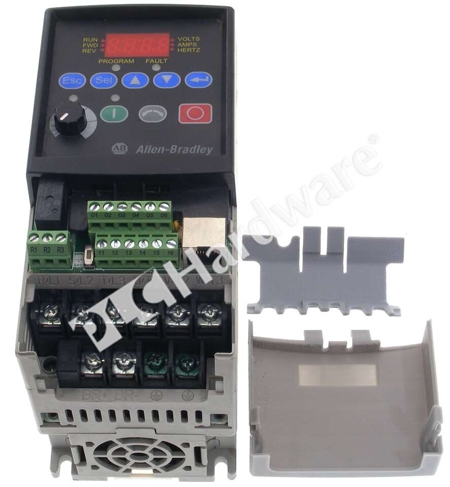 Allen Bradley 22A-D1P4N104 /A PowerFlex 4 AC Drive 480VAC 3-Phase 0.37kW 0.5HP