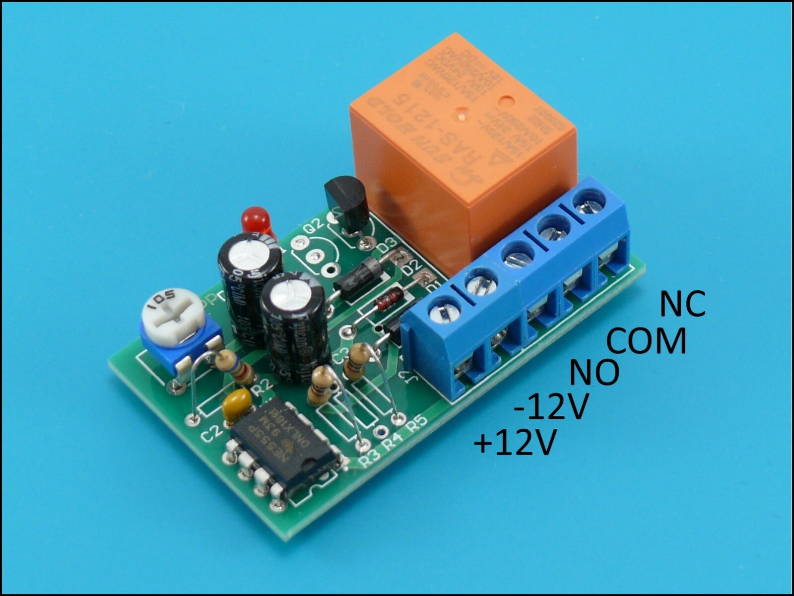 Timer Switch Time Relay Delay Off Switch 1 to 50 sec 10A 12V Car HK1582