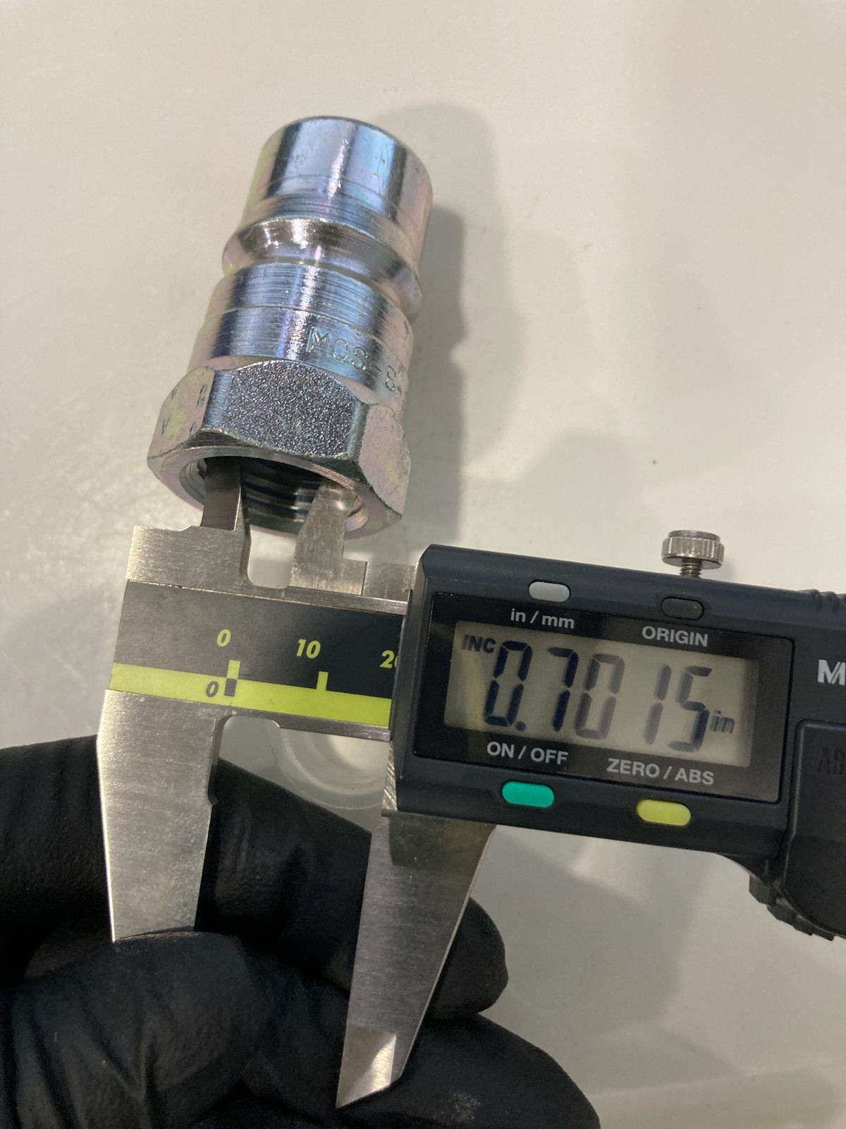 HNV-12-M Hydraulic Quick Disconnect Male Coupler 1/2″ NPT ISO 7241-B Series