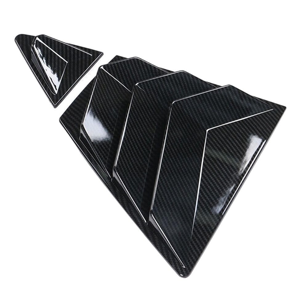 Toyota Corolla 2020-2021 Window Louver Visors 4pc Carbon Fiber 224-0445