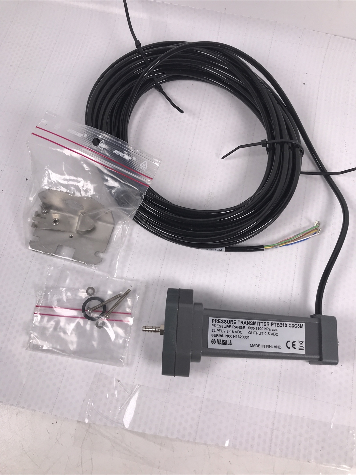 New VAISALA PTB210 Pressure Transmitter C3c5m 500-1100 hPa abs. 8-18VDC Finland