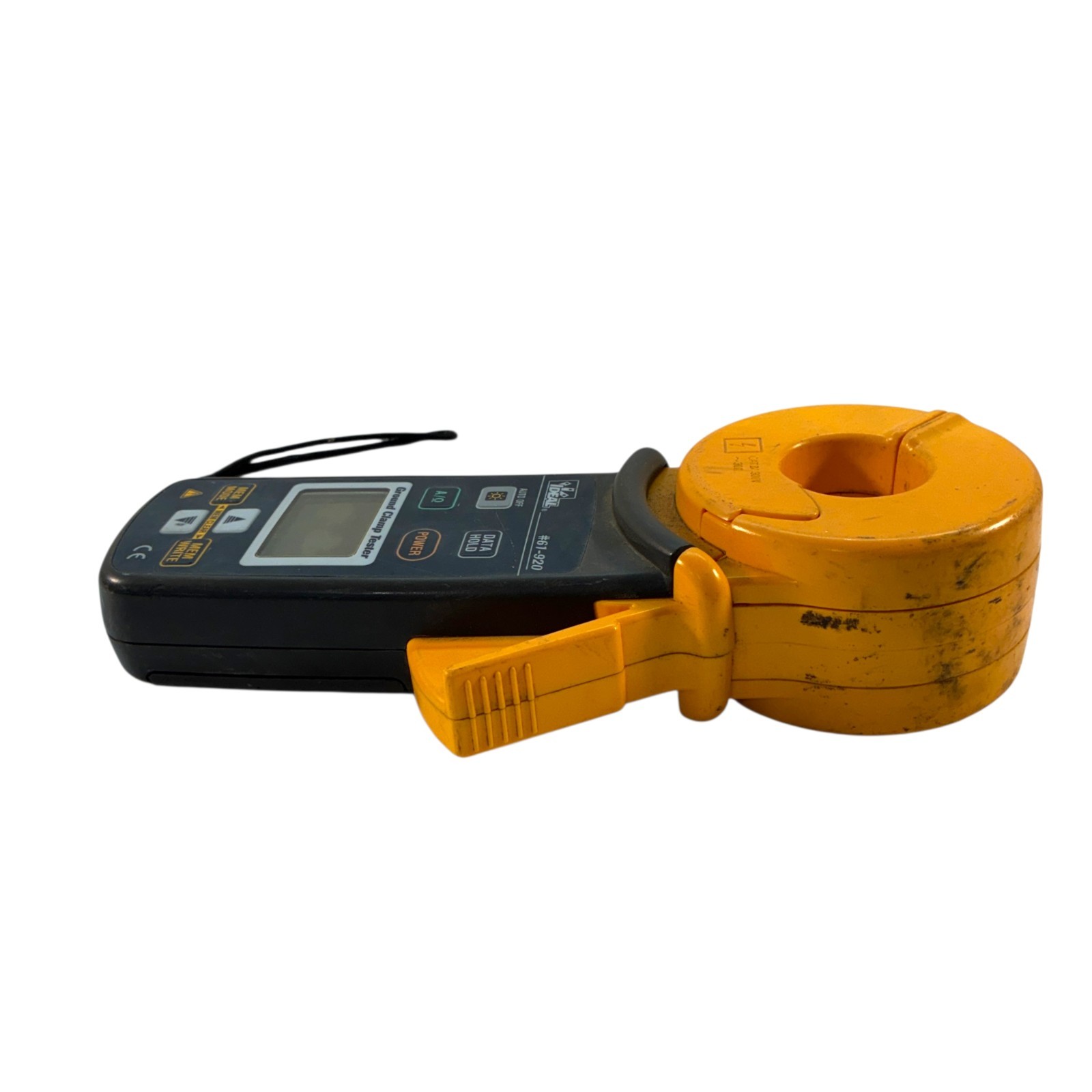 IDEAL 61-920 Ground Clamp Resistance Tester Meter – Screen Bleed / Parts As-Is