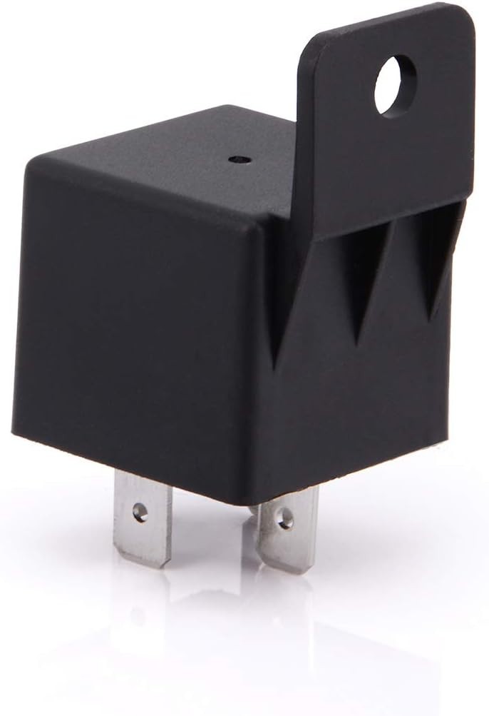 Compact 4-Pin SPST Relay 12V 40A – Ideal for Your Vehicle, 2 Relays Included