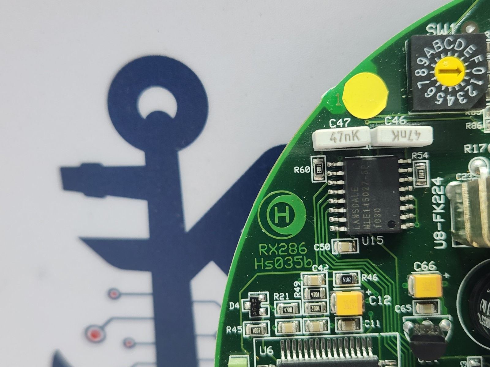HERNIS SCAN SYSTEMS RX286 HS035B PCB CARD