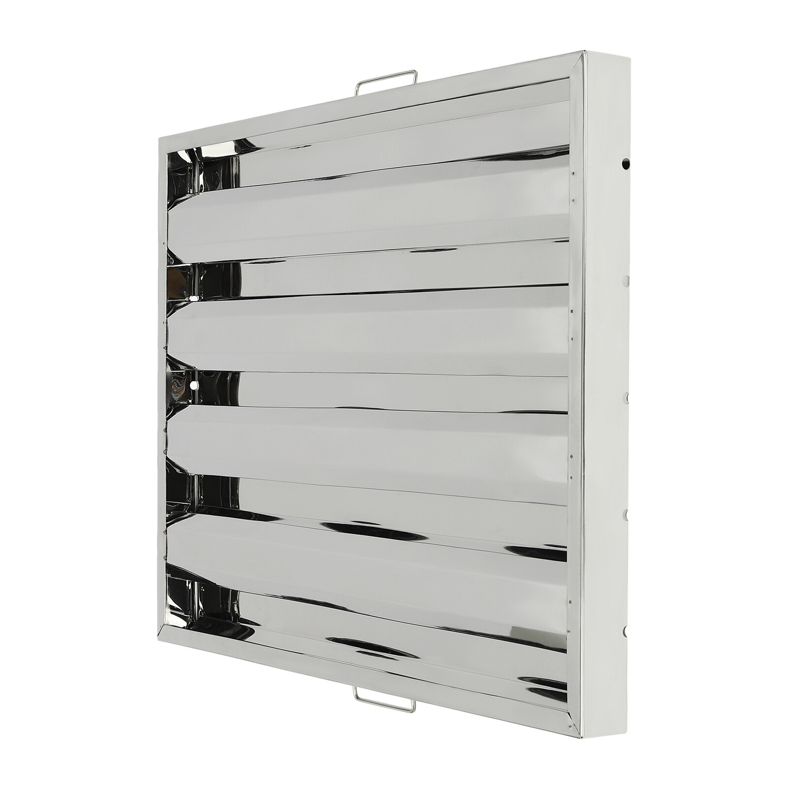 6Pc 19.5 × 24.5 In Stainless Steel Commercial Hood Baffle Filters