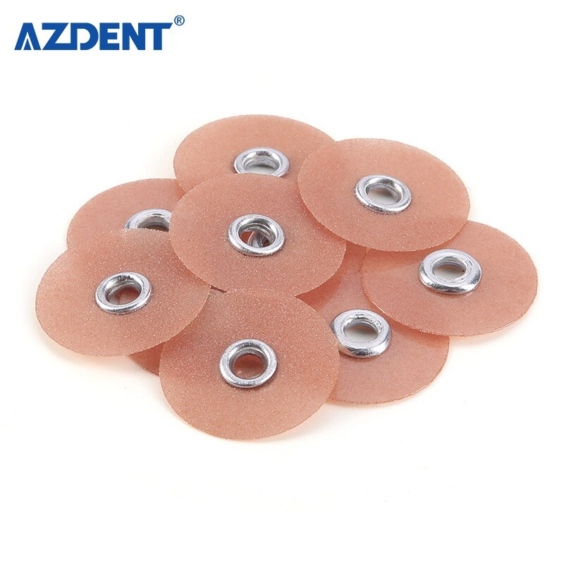 50pcs Dental Composite acabado de pulido discos gruarse + mandril 1/2″ or 3/8″