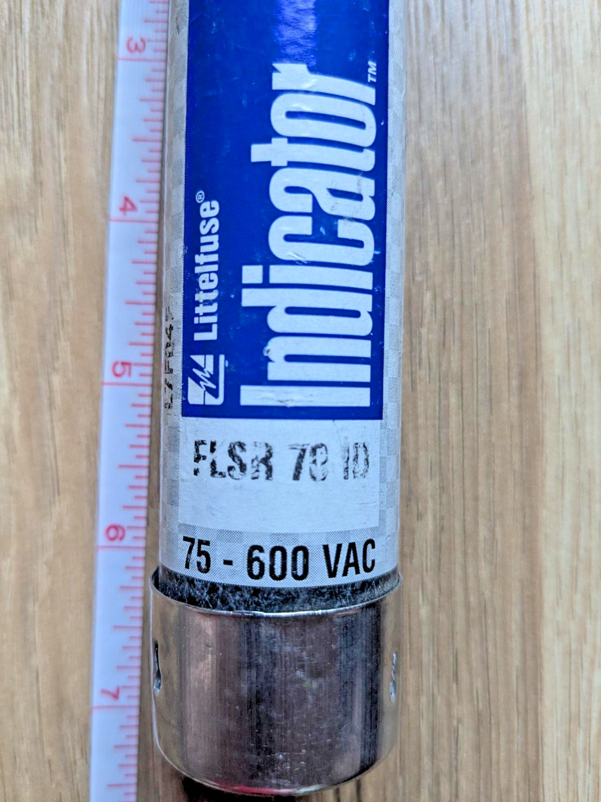 Littelfuse FLSR-70-ID 600Vac 70A Trip Indicator Fuse lot of (1)