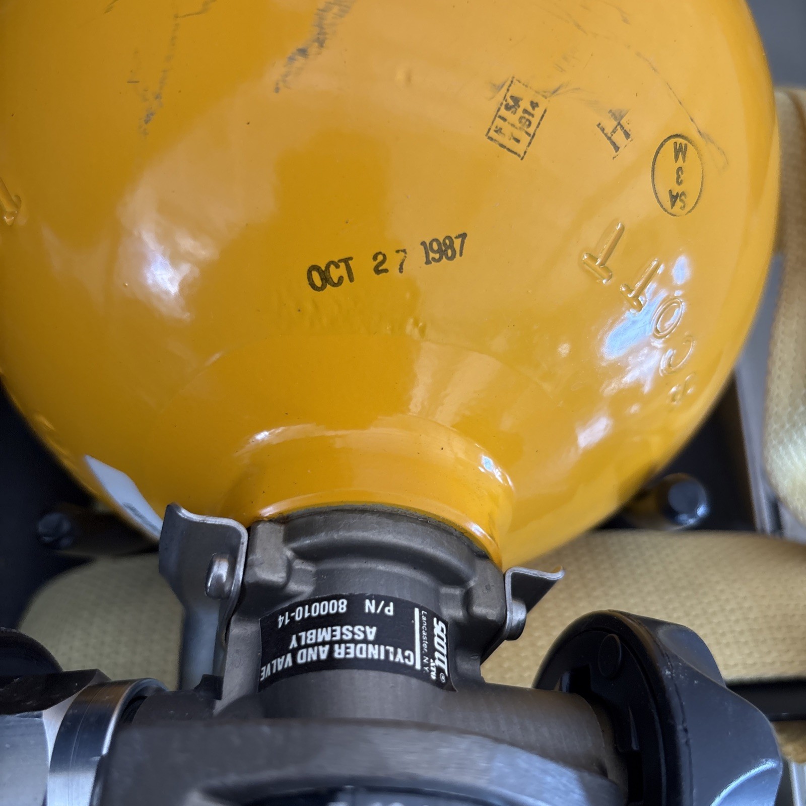 3M Scott Safety Ska-Pak Plus Supplied Air, 2216 PSI with Aluminum Cylinder 5 Min