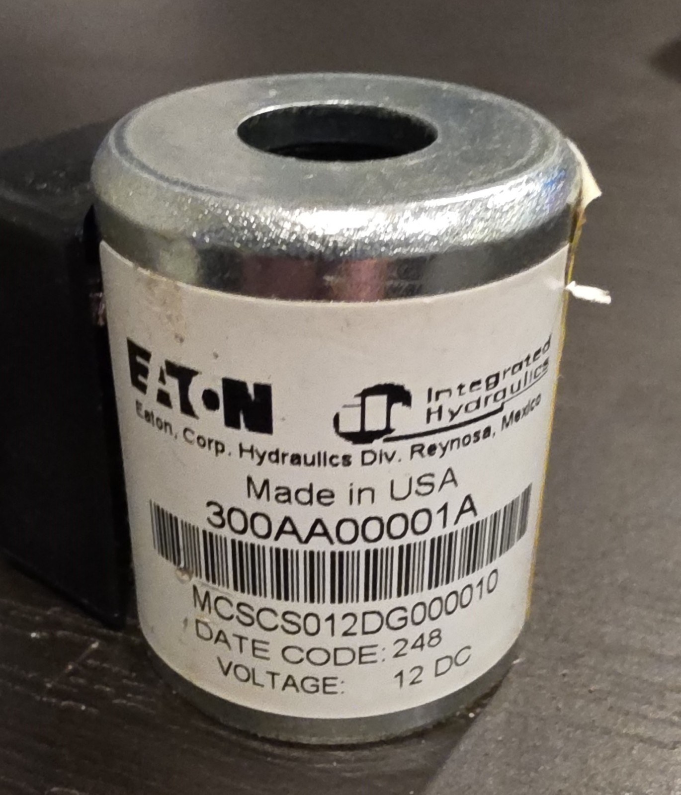 Eaton Vickers Coil 300AA00001A – 12V DC | Tested & Working