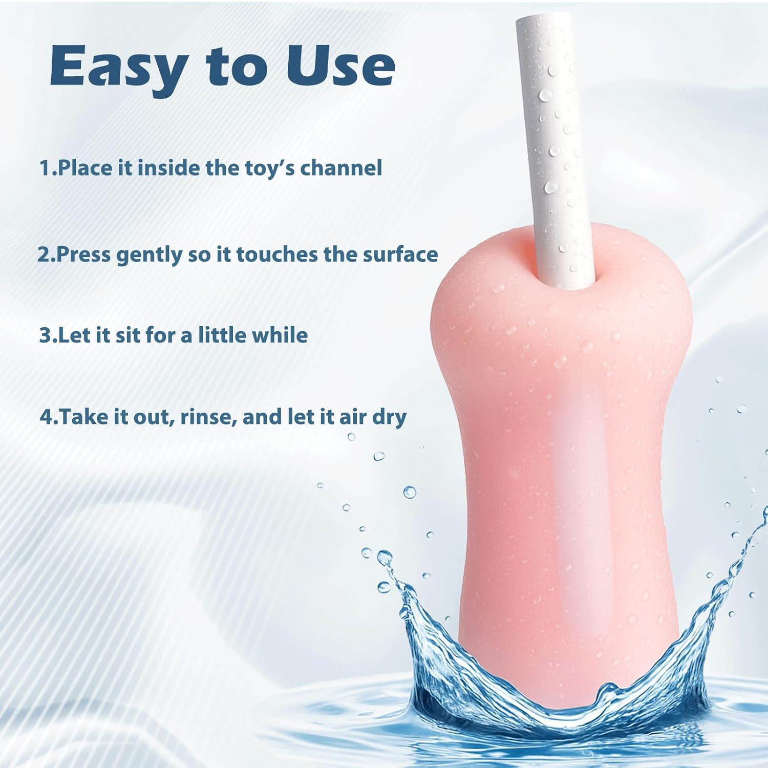 Drying Rod Stick for Toys, Reusable Diatom Desiccant & Deodorizer with Quick Dry