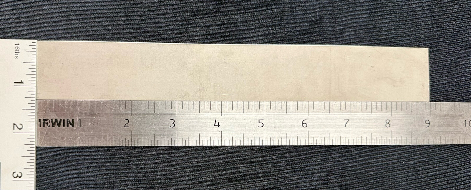 Stainless Steel Sheet Metal (6 pieces) 24ga. 1-1/4″ x 9″ Type 316 S S