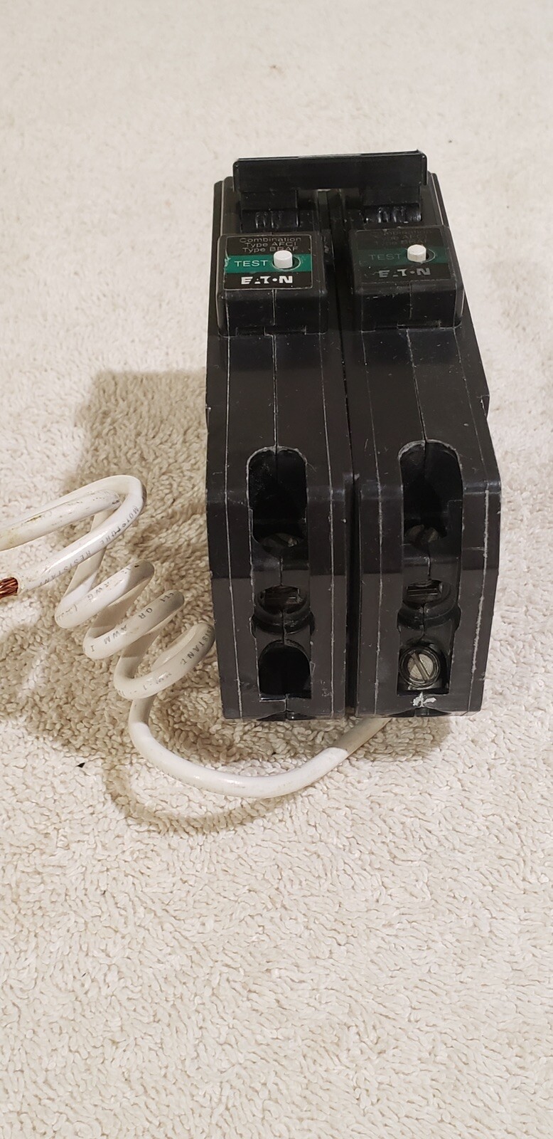 Eaton BRL220CAF 2P 20A Plug-In Arc Fault Circuit Breaker