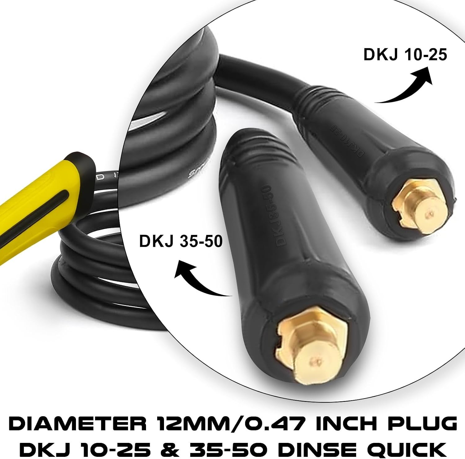 600A Copper Alloy Electrode Holder Set with Insulated Handle & Clamps