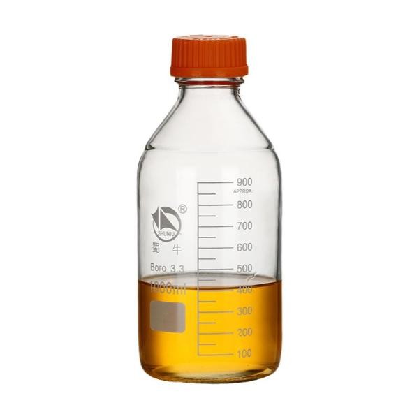 Sample Bottle Lab Supply 100ml-5000ml Amber Borosilicate Reagent GL45 Cap
