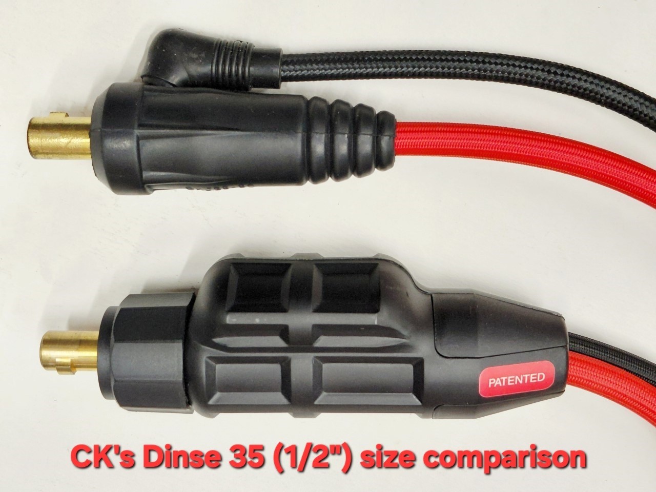 CK17 Tig Torch CK17-12-RSF RG + Dinse 35 Plug & More for Primeweld Everlast AHP