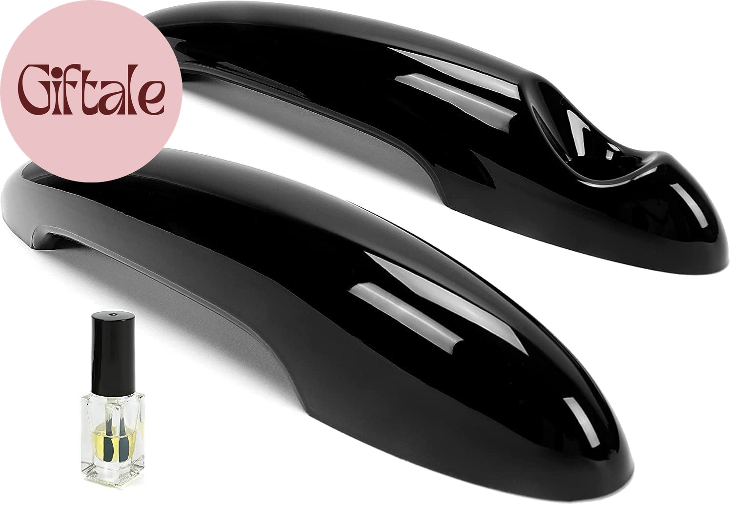 Pair of Door Handle Covers Compatible with 2007-2014 BMW MINI Cooper S R55 R56 G