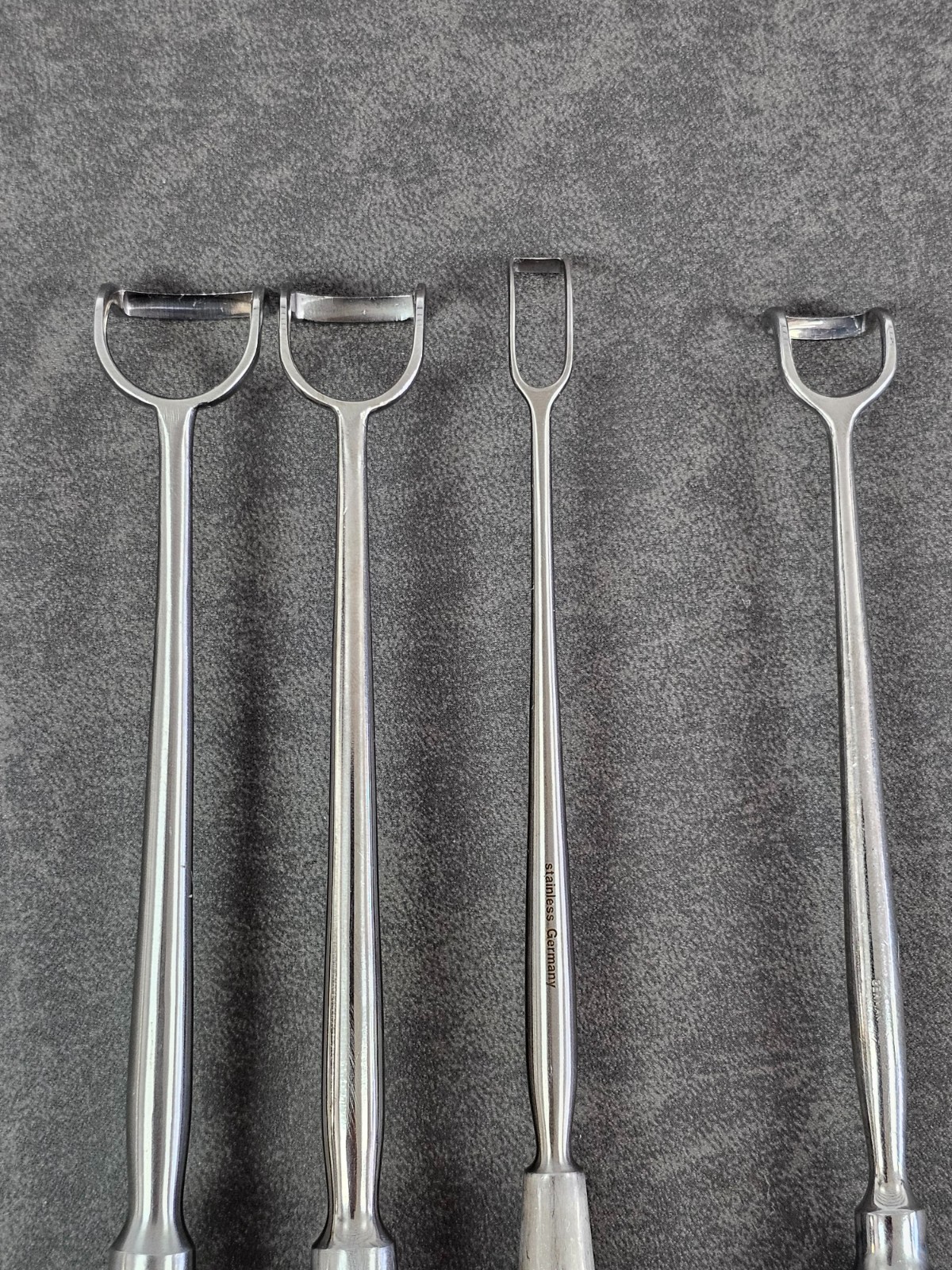 3pc SSI Ultra Barnhill Adenoid Curettes 2 3 & Child 2 + 1 Unbranded 71-3614 3616