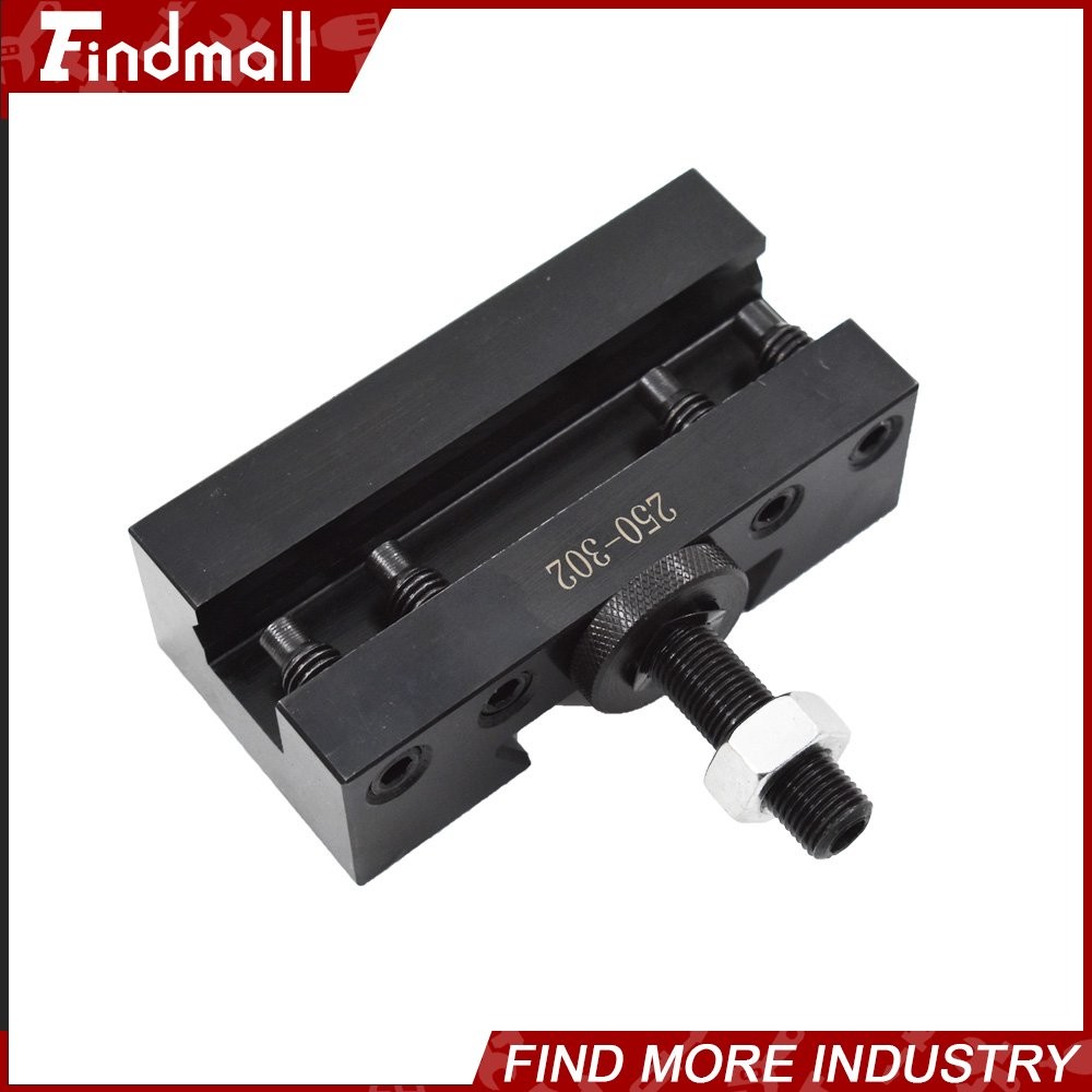 CXA #2 QUICK CHANGE TURNING FACING & BORING TOOL POST HOLDER 250-302