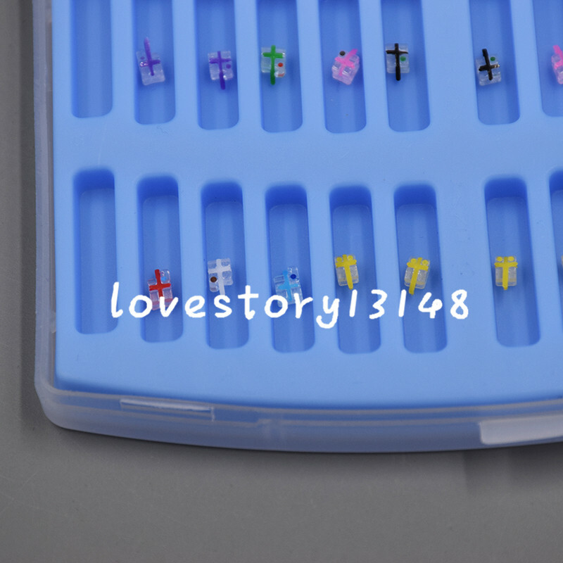 1 Pack Dental Orthodontic Ceramic Sapphire Bracket Monocrystalline Roth/MBT 022